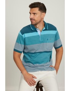 POLO PIQUÉ FRANJAS 1614